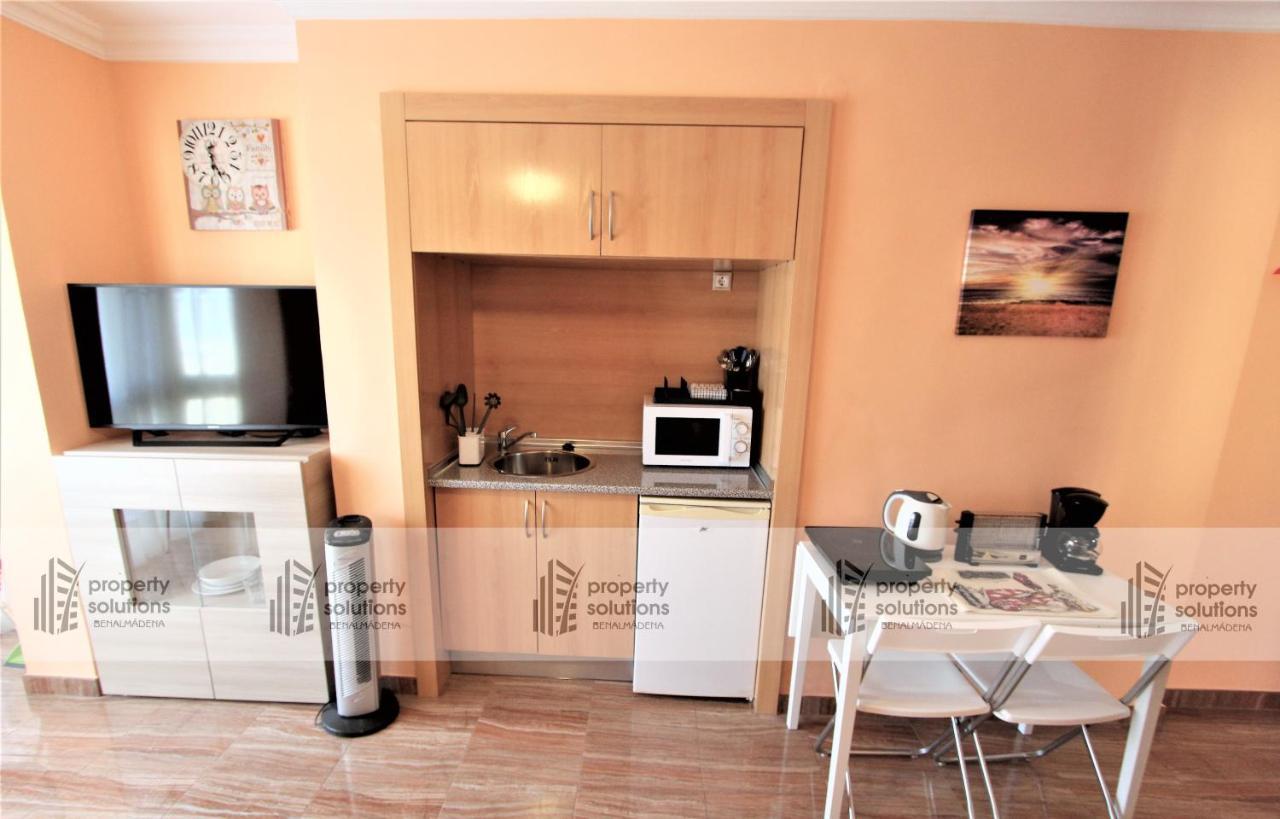 Ferienwohnung Playamar - Apartamento Copenhague - A 50 Metros De La Playa - Piscina Y Parking Gratis Torremolinos Exterior foto